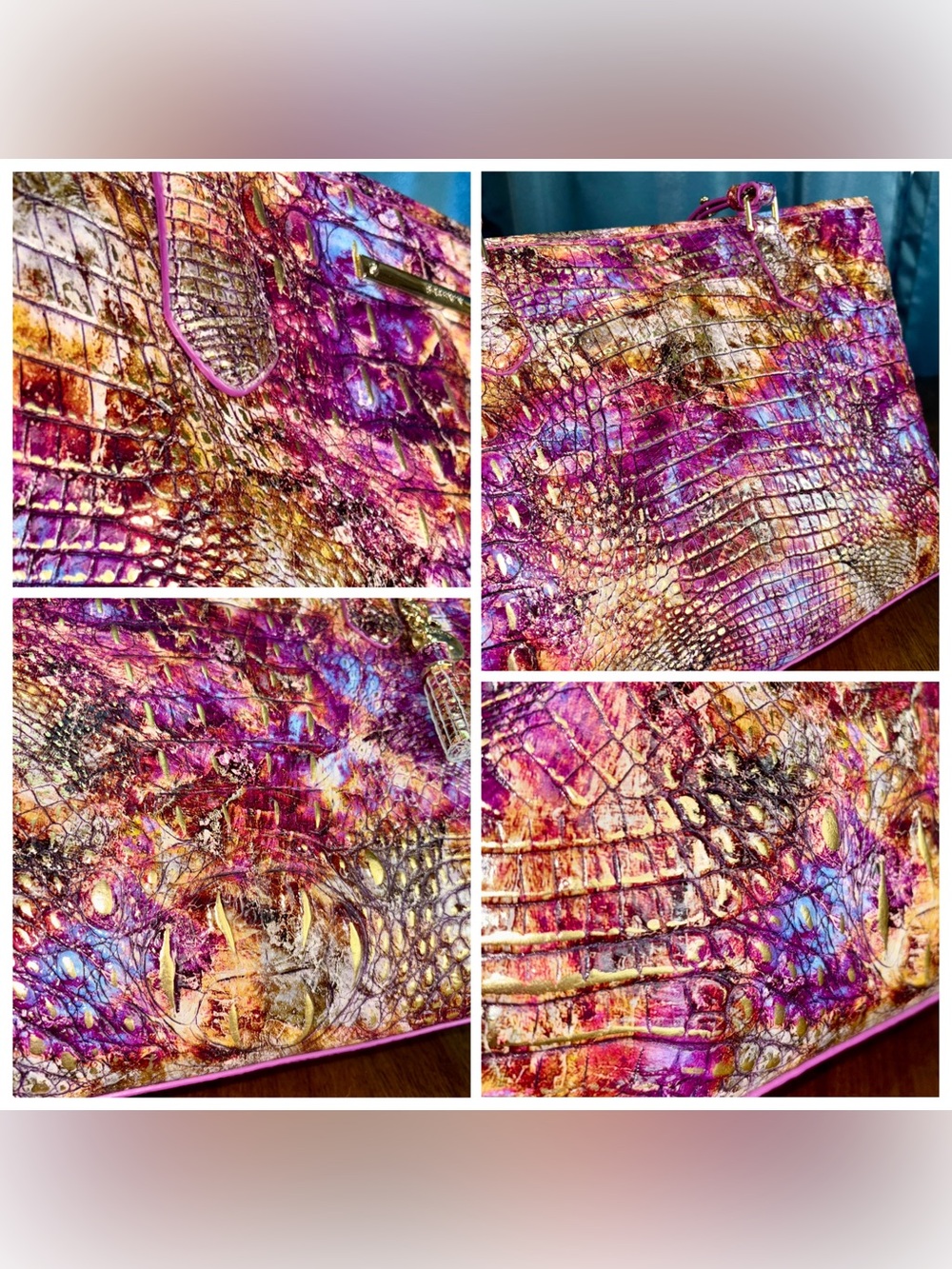 Brahmin GUC Md Asher & Veronica - Fantasy - Exclusive Design - HTF, RARE - Picture 11 of 16